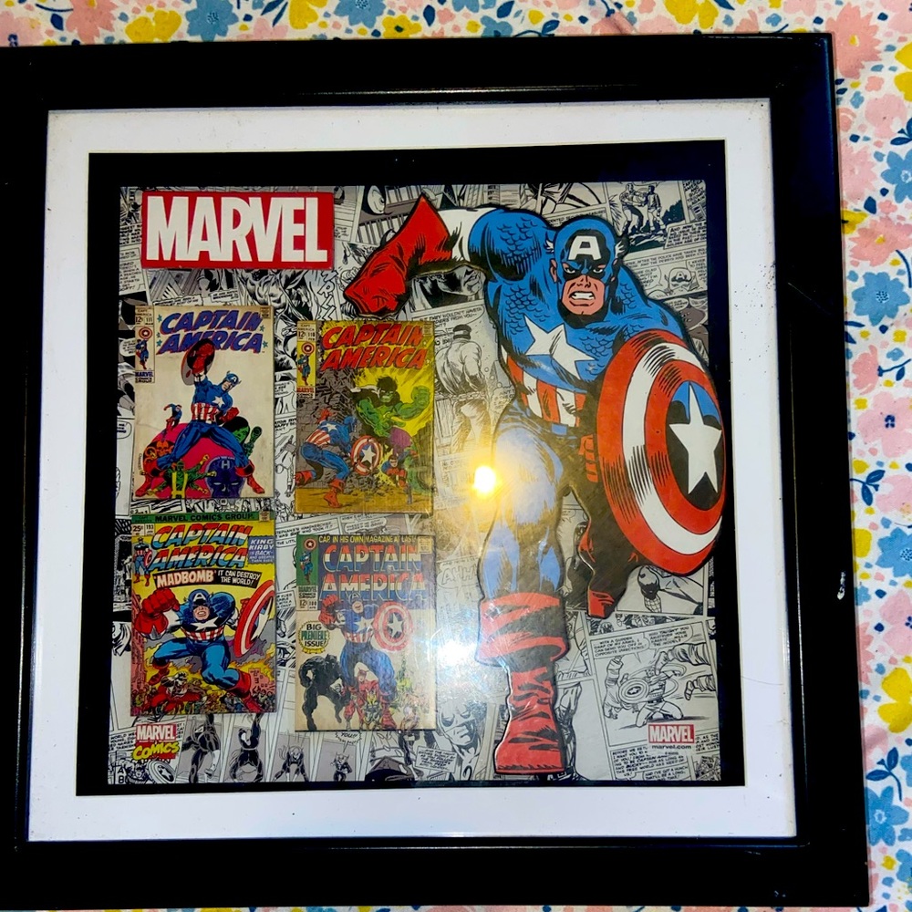 Marvel x Captain America wall decor